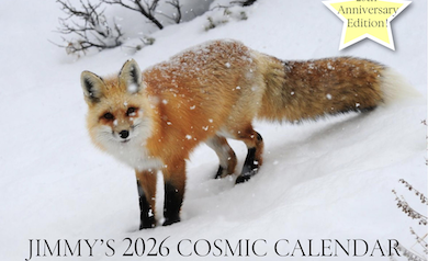 Jimmy's 2026 Cosmic Calendar &mdash; North American Wildlife Edition, Anniversary Edition